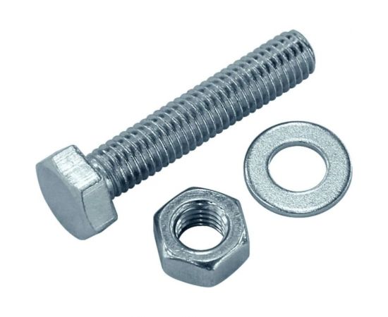 Болт с шестигранной головкой vipкрепеж набор, полная резьба, din 933, 10x90 27924 VIPS 