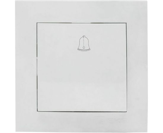 Кнопка звонка EKF Валенсия, 10А белая PROxima EWV10-026-10 