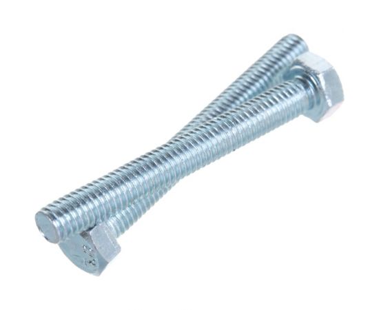 Болт Стройметиз полная резьба DIN933 М5х40, класс прочности 5.8, цинк 100 шт. 3010868 