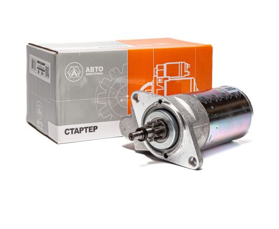 Стартер редукторный ВАЗ-1111 12В/1.4 кВт АВТОЭЛЕКТРИКА 7102.3708-01 