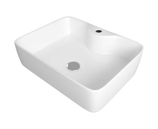 Раковина Teymi Helmi S 48 накладная с полочкой под смеситель, белая T50310 ЦБ-00266996 – изображение 11