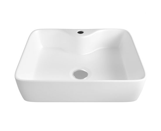 Раковина Teymi Helmi S 48 накладная с полочкой под смеситель, белая T50310 ЦБ-00266996 – изображение 12