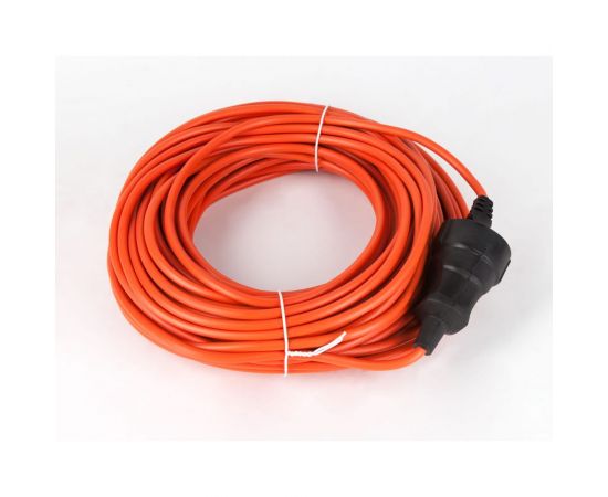 Садовый удлинитель МПП Удлинитель одна розетка смотка без заземления 20 метров\УС-1-20 ПВС 2*1,0 20м 2200Вт 10А 1гн 20м 999000000000402 – изображение 2