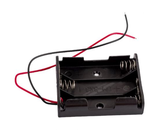 Отсек для элементов питания Robiton Bh3xAA с двумя проводами PK1 13128 – изображение 2