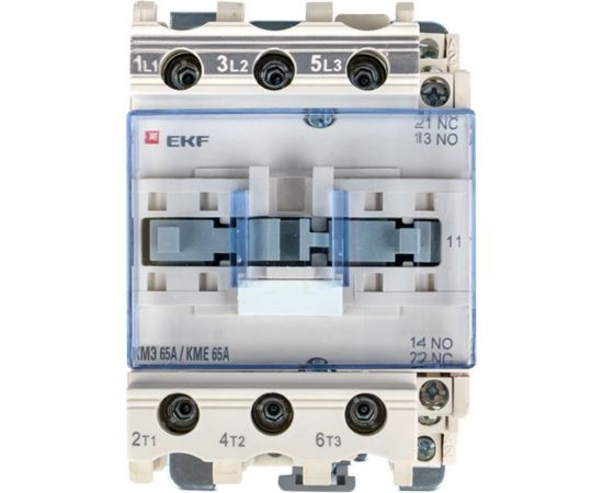 Контактор EKF КМЭ, малогабаритный, 65А, 24В, NO+NC, PROxima ctr-s-65-24 – изображение 2
