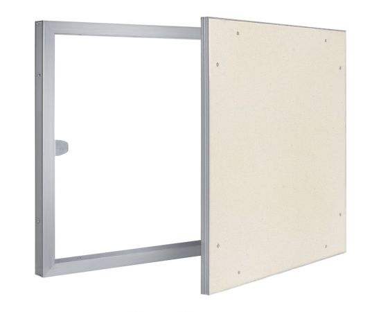 Алюминиевый ревизионный люк под плитку ALKRAFT инженер 2.0 40-40 218400400 – изображение 2