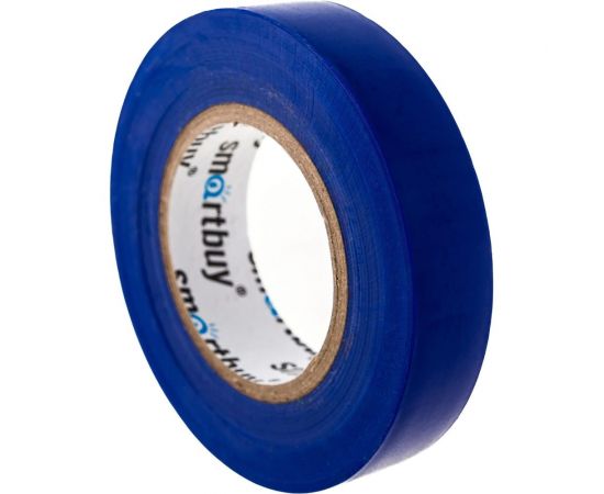 Изолента Smartbuy 0.13х15 мм, 20 метров, синяя SBE-IT-15-20-db – изображение 2