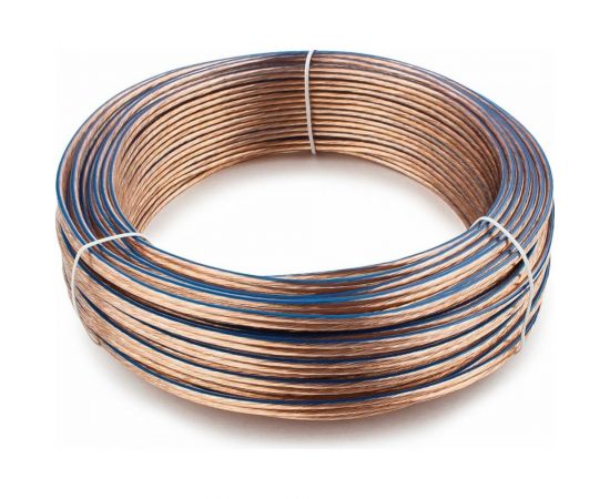 Акустический кабель Cablexpert прозрачный, 30 м, бухта CC-TC2x1,5-30M – изображение 2