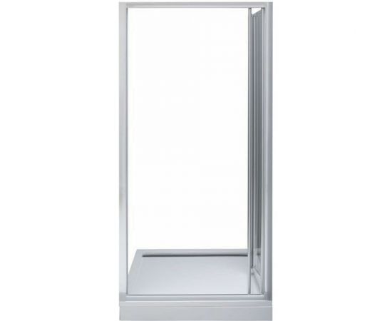 Складная дверь Aquanet Alfa 1000х2000 стекло прозрачное, хром 00210022 – изображение 2