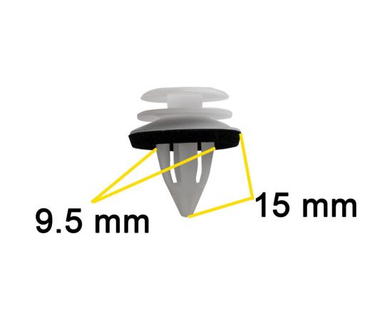 Автокрепеж для BMW 10 шт 51418224768 КрепАвто 1536 – изображение 2
