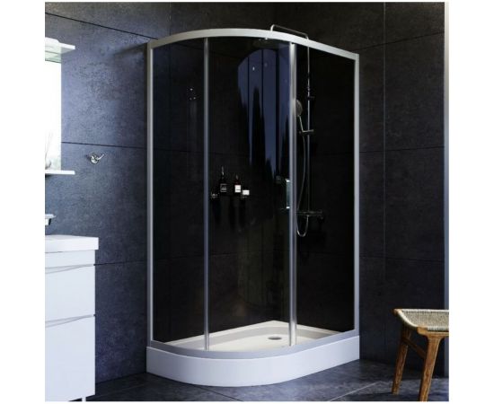 Душевое ограждение AM.PM Like 120x80, стекло тонированное W83G-302U120CG64 – изображение 2