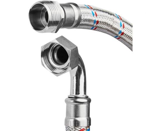 Подводка для воды ДТРД 100 см 1" г/ш угл 1001ГШУ – изображение 2