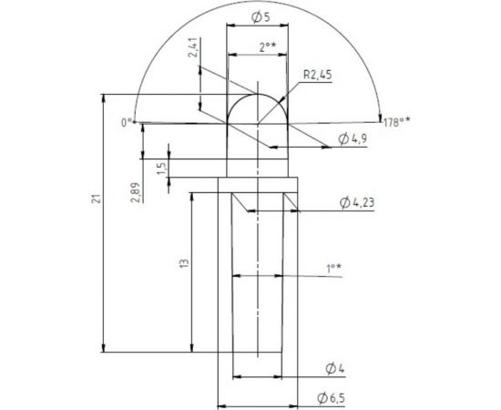 Световод Магнито-контакт аякс lem-5 00-00007243 – изображение 2