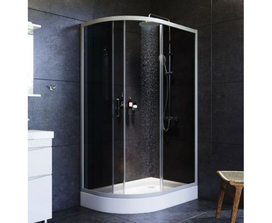 Душевое ограждение AM.PM Like 120x80, стекло тонированное W83G-302U120CG64 – изображение 3