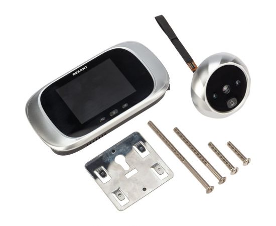 Дверной видеоглазок REXANT dv-112 с дисплеем 2.8" с функцией записи фото и звонком 45-1112 – изображение 3