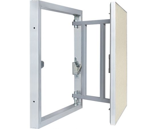 Алюминиевый ревизионный люк под плитку ALKRAFT инженер 2.0 40-40 218400400 – изображение 3