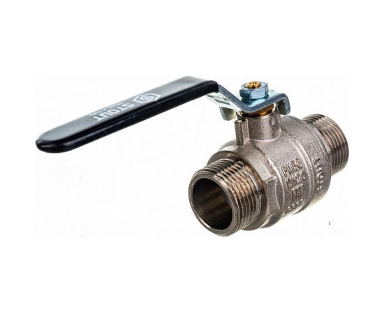 Шаровой полнопроходной кран STOUT НР/НР, ручка рычаг 3/4 RG008Q0F4SEIDH – изображение 3