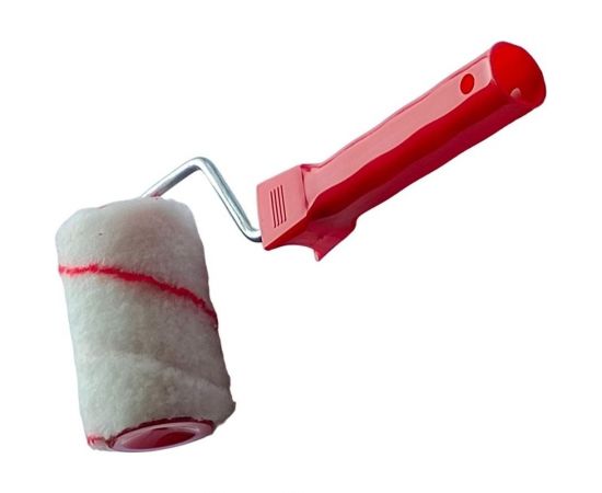 Валик Никище ВМ100 полиамид Колор 100x48 мм, бюгель 6 мм, быстросъем, плотность 550 гр/м2, ворс 10 мм 37048 – изображение 3