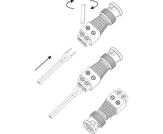 Разъем BNC ЭРА штекер, с клеммной колодкой RBNC03 Б0048314 – изображение 3