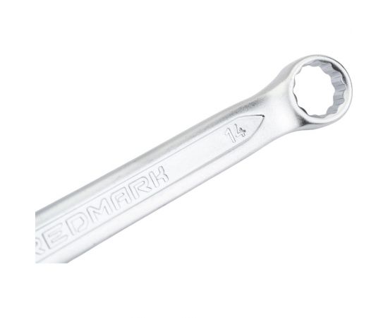 Комбинированный гаечный ключ REDMARK 14x14 мм, холодный штамп, CR-V RM3240614 – изображение 4