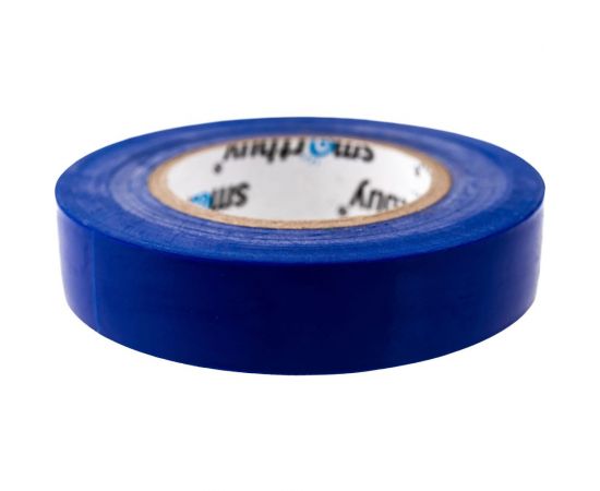 Изолента Smartbuy 0.13х15 мм, 20 метров, синяя SBE-IT-15-20-db – изображение 4