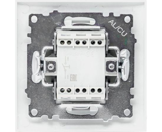 Кнопка звонка EKF Валенсия, 10А белая PROxima EWV10-026-10 – изображение 4