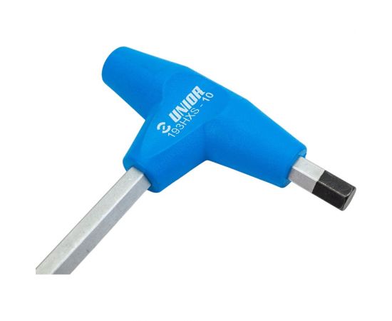 Шестигранный ключ Unior с Т-образной рукояткой с закруглённым жалом 10 мм 3838909082820 – изображение 4