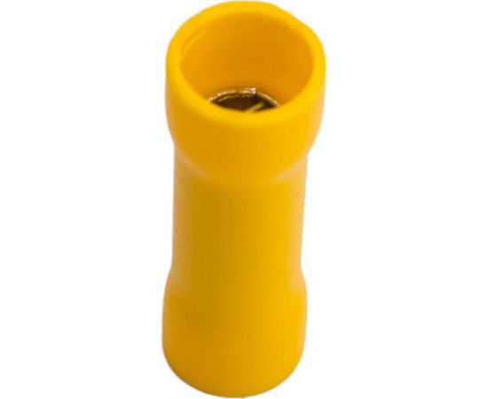 Соединительная гильза REXANT, изолированная, L-26 мм, 4-6 кв.мм, желтая, 100шт 08-0731 – изображение 4