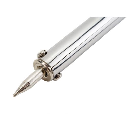 Электрический паяльник TDM ПЭ-60 с жалом типа ""конус"", в комплекте подставка, 60 Вт, ""Гранит"" SQ1025-0202 – изображение 5