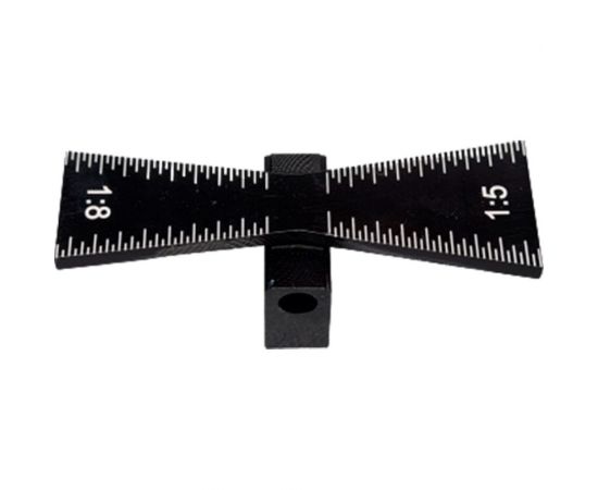 Шаблон для разметки соединения "Ласточкин хвост" Uniq tool 64x24 мм UTM-033D 