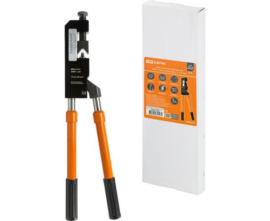 Механический ручной пресс TDM ПМРт -230 сечение жилы 10-240 мм? , серия МастерЭлектрик SQ1027-0402 