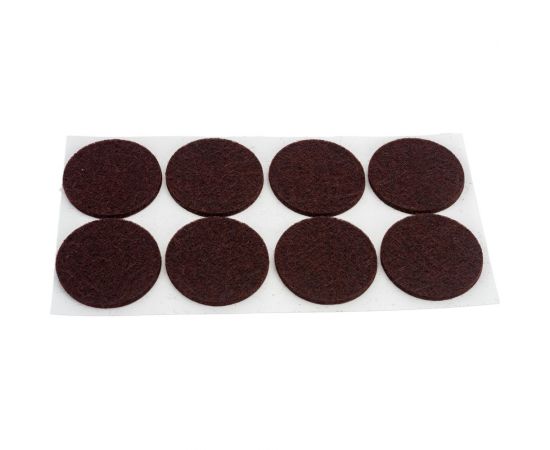 Самоклеящиеся накладки-протекторы для мебели Рыжий кот 8 шт., 35 мм, коричневый 105206 