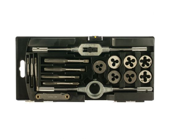 Набор метчиков и плашек (17 шт) ПРАКТИКА 779-462 