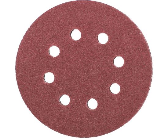 Круг абразивный шлифовальный под липучку с перфорацией 125 мм, Р100, 5 шт On 19-05-045 