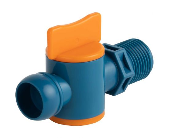 Вентиль резьбовой 1/4""- NPT 1/4"", выход Safecut DeBever DB-P-CPJ2207 