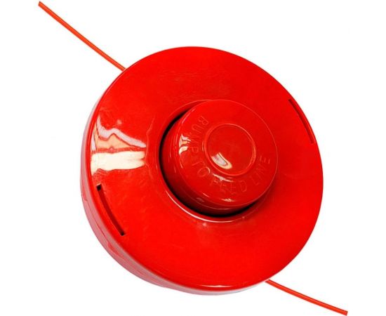 Катушка головка полуавтомат для триммера гайка М10x1.25 LH левая резьба, красная TORGWIN T340301 