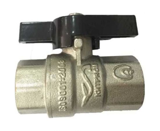 Шаровой кран КИТПРОМ 15, 1/2 гг, бабочка 06092 