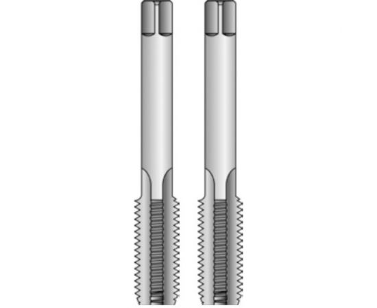 Набор метчиков из 2-х шт Bucovice Tools PG 7 -20 115CrV3 113070BT – изображение 2