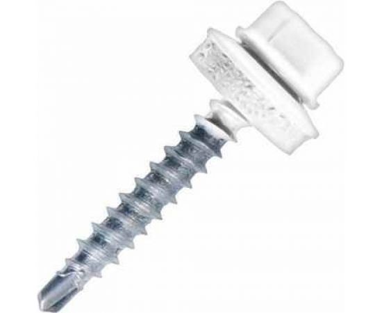 Кровельный саморез Госкреп 4,8х35 RAL 9003 белый, 250 шт. 2-0016710 – изображение 2