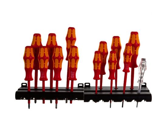 Набор отверток Wera Kraftform Big Pack 100 VDE 14 шт. WE-105631 – изображение 2