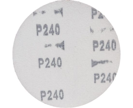 Диск абразивный на ворсовой основе на липучке, без отверстий, P240, 125 мм, 10 шт KRANZ KR-91-1151 – изображение 2