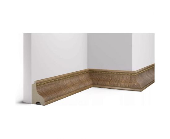 Декоративный плинтус Cosca 60 дуб светлый СПБ016773 – изображение 2