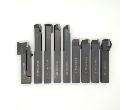 Комплект резцов со сменными пластинами (9 шт; 20х20 мм) ТЕХНОРЕАЛ МА400021525 – изображение 2