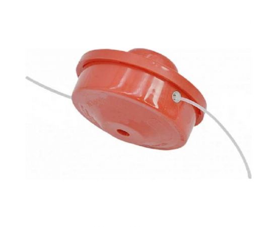 Катушка головка полуавтомат для триммера гайка М10x1.25 LH левая резьба, красная TORGWIN T340301 – изображение 2