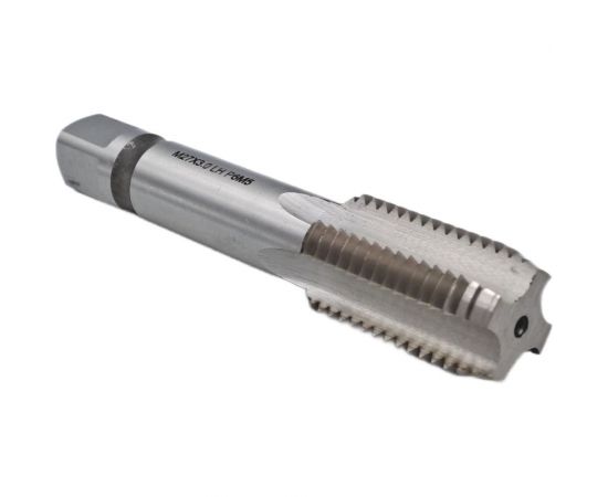 Машинно-ручной метчик TORNERI М27х3 Р6М5 для глухих отверстий, левый 038272 – изображение 2