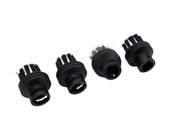 Набор аксессуаров для пароочистителя Round brush SET 3+1 Mix BORT 93411577 – изображение 2
