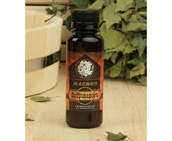 Натуральная ароматическая смесь Добропаровъ Жасмин для бани и ванны, 100 мл 2870500 – изображение 3