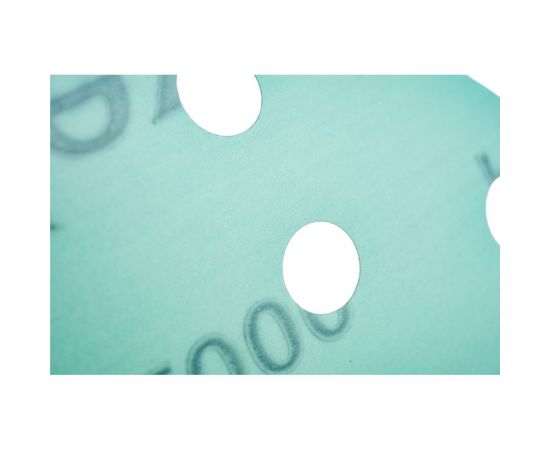 Круг абразивный на пленке GREEN (100 шт; 150 мм; P2000; 15 отверстий) RADEX 661519 – изображение 3