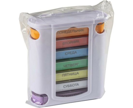 Вертикальная таблетница на 7 дней Ecos 104327 – изображение 3