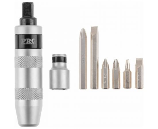 Ударно-поворотная отвертка с набором бит STARTUL 7 предметов PRO-6057 – изображение 3